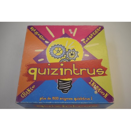 Quizintrus Edition winning moves quiz jeu de société jeux intrus logique chance strategie