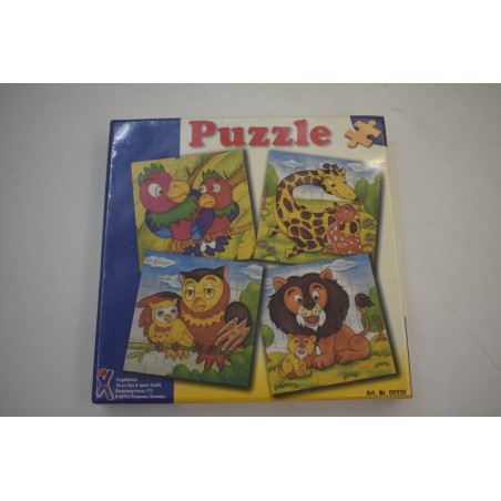 Puzzle neuf animaux savane jungle jeu de société casse tete jeux