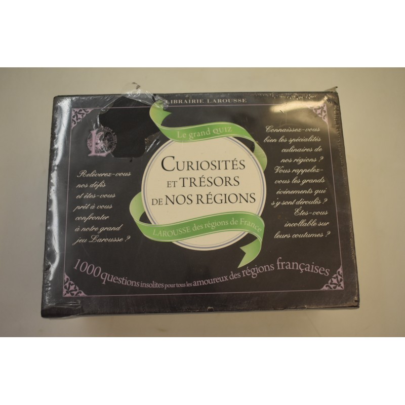 Curiosités et trésors de nos regions larousse de france librairie sauramps jeux livre essais documents