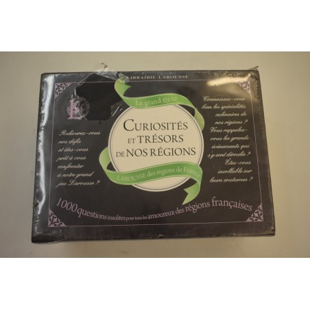 Curiosités et trésors de nos regions larousse de france librairie sauramps jeux livre essais documents