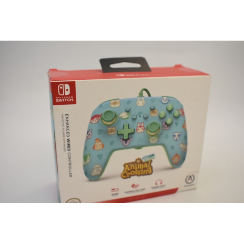 Nintendo Switch Edition Animal Crossing manette filaire optimisée Power a accessoires jeux vidéo