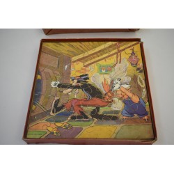 Les trois petits cochons Walt disney Editions Vera jeu de patience paris grand mechant loup jouet ancien puzzle casse tete