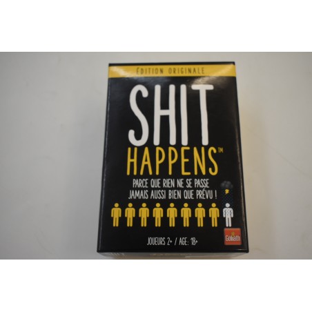 Shit Happens Edition originale jeu goliath jeux de société