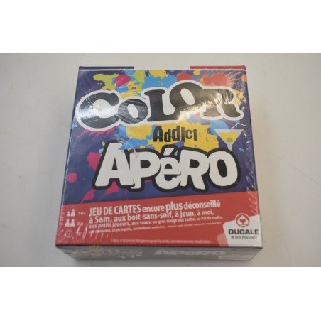 Color addict apéro Ducale le jeu Français jeux de société cartamundi