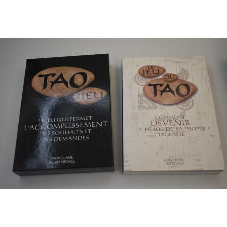 Le jeu du Tao pack Livre + jeu taovillage albin michel accomplissement souhaits demande légende héros