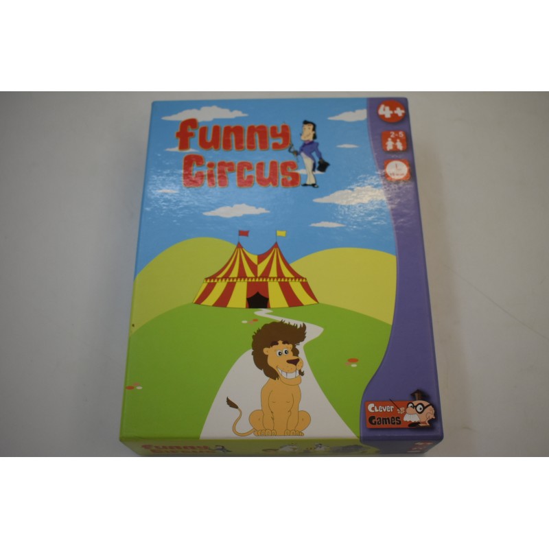 Funny Circus edition clever games jeu de société jeux cirque mémoire