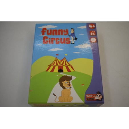 Funny Circus edition clever games jeu de société jeux cirque mémoire