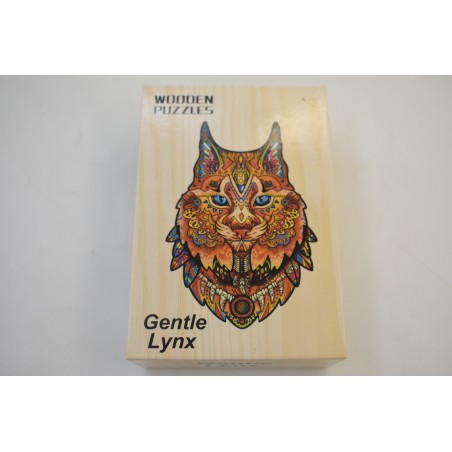 Gentle Lynx wooden puzzles Unidragon jig saw wooden puzzle casse tete