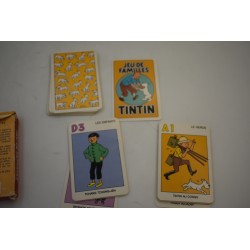 Tintin 1993 Jeu de familles Hergé Cartamundi jeux de cartes
