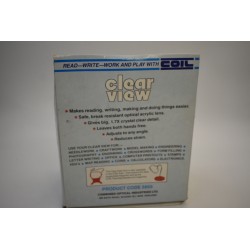 Clear view Coil loupe a poser vue bureau Lire ecrire travailler jouer 5855
