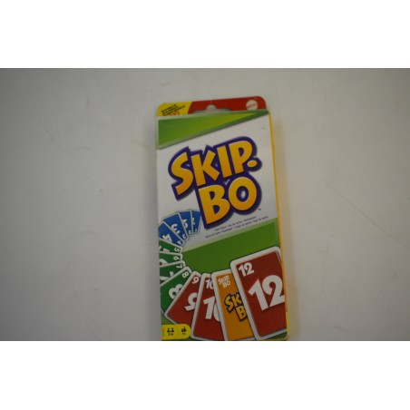 Skip Bo edition Mattel jeu de société uno jeux cartes dos carte