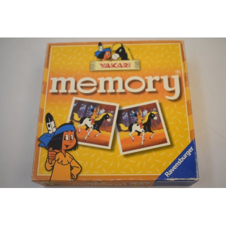 Yakari Memory jeu de société edition ravensburger jeux memo