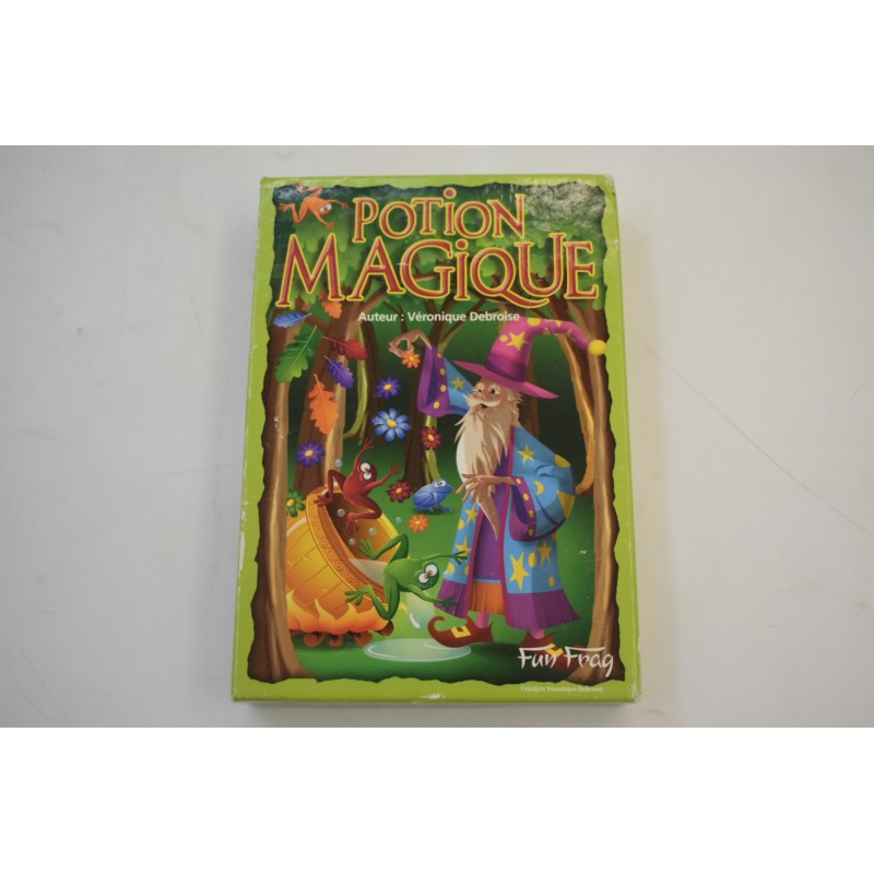 Potion Magique Edition fun frag Sentosphere jeu de société jeux cartes magie foret broceliande merlin