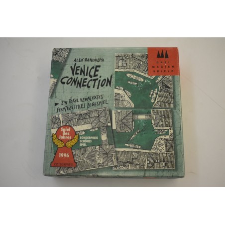 Venice connection Edition Drei Magier Spiele Spiel des jahres 1996 jeu de société jeux lagune veniselabyrinthe