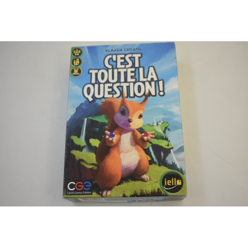 C'est toute la question ! edition Iello jeu de société jeux Czech game edition