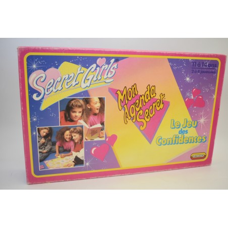Secret Girls Mon agenda secret Le jeu des confidences Habourdin jeux de société girl talk