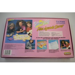 Secret Girls Mon agenda secret Le jeu des confidences Habourdin jeux de société girl talk