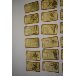 Ancien jeu de cartes de la celebre devineresse Mlle Lenormand de Paris jeux carte ancienne Edition BD