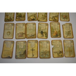 Ancien jeu de cartes de la celebre devineresse Mlle Lenormand de Paris jeux carte ancienne Edition BD
