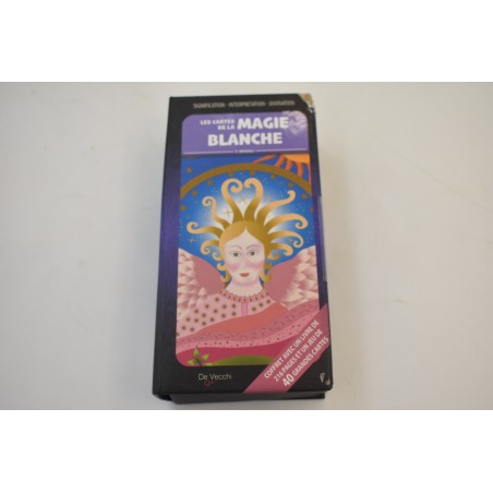 Les cartes de la magie blanche Edition De vecchi jeu de carte jeux divination clairvoyance