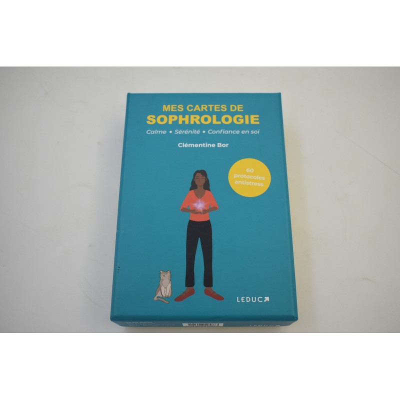 Mes cartes de sophrologie Calme serenité Edition leduc Protocoles antistress