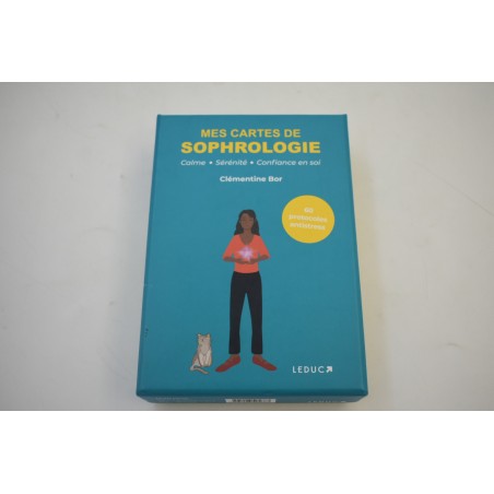 Mes cartes de sophrologie Calme serenité Edition leduc Protocoles antistress