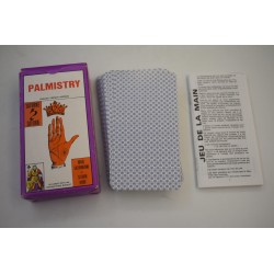 Jeu de la main Edition Grimaud France cartes Chiromancie Mlle Lenormand Tarot voyance carte