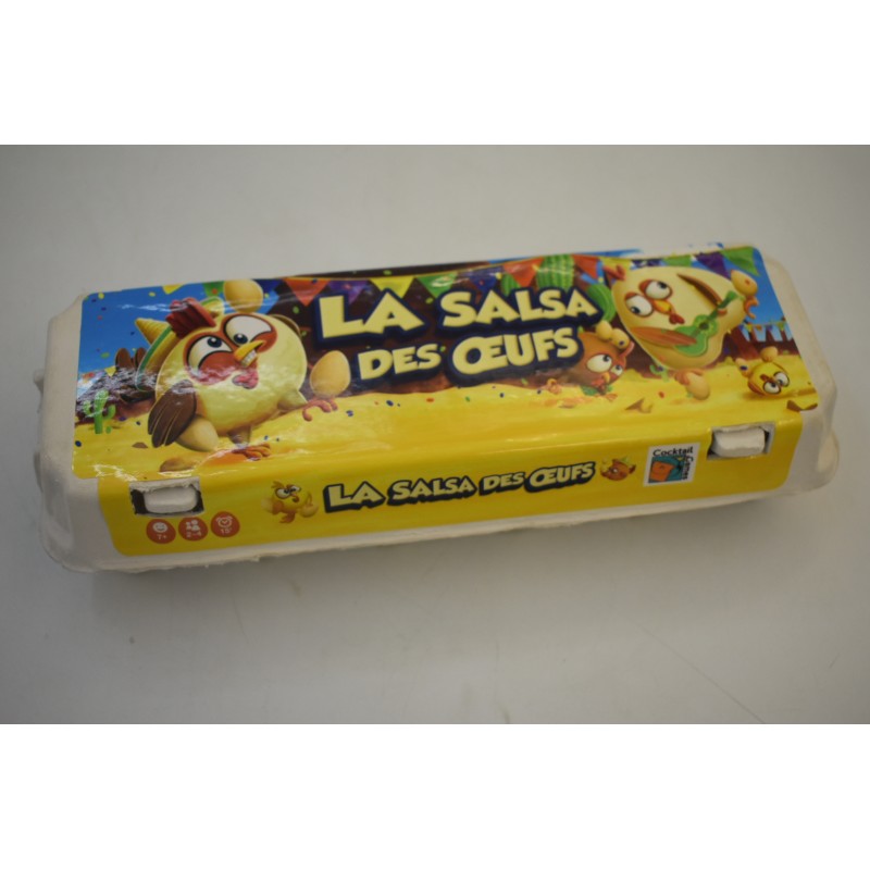La salsa des oeufs edition Cocktail games jeu de société jeux oeuf