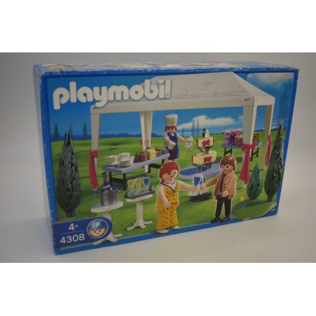 Playmobile 4308 Tente de réception mariage traiteur jeu jouet figurine jeux