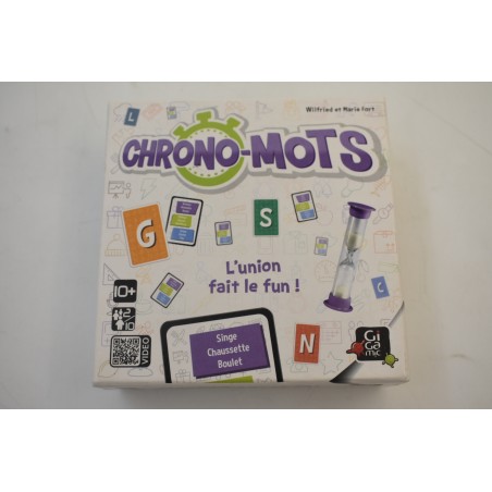Chrono Mots Edition gigamic jeu de société jeux équipe cartes