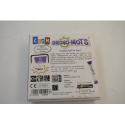 Chrono Mots Edition gigamic jeu de société jeux équipe cartes