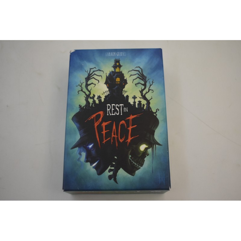 Rest in peace Edition blue cocker Dude games jeu de société duel d'esprits jeux