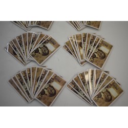 Lot de 99 mises jetons plaques billet de 500 francs pascal poker casino cartes