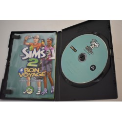 Les Sims 2 bon voyage jeux vidéo retro disque additionnel Ea cd rom dvd