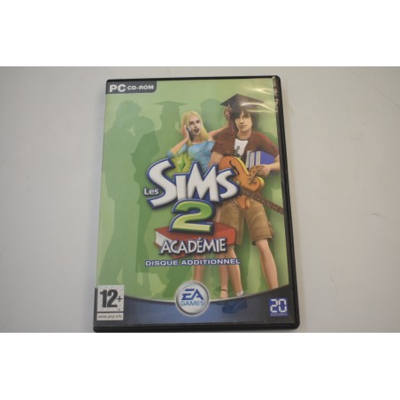 Les Sims 2 Academie jeux vidéo jeu pc cd rom dvd Ea Games