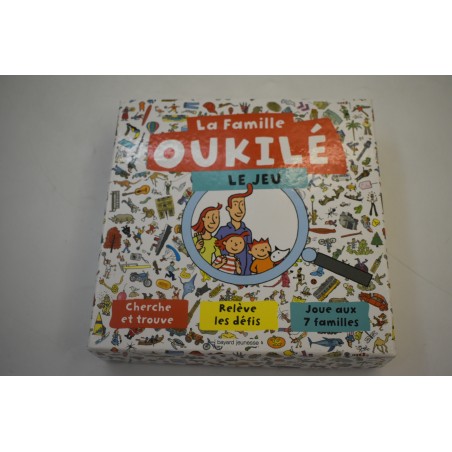 La famille Oukilé Le jeu Edition bayard jeunesse jeux de société 7 familles
