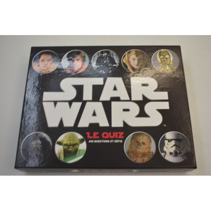 Disney Star Wars Le quiz Questions et défis edition play bac jeu de société