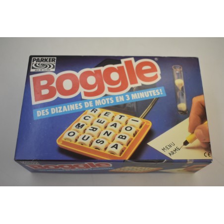 Boggle Edition Parker jeu de société jeux de lettres mots rapidité