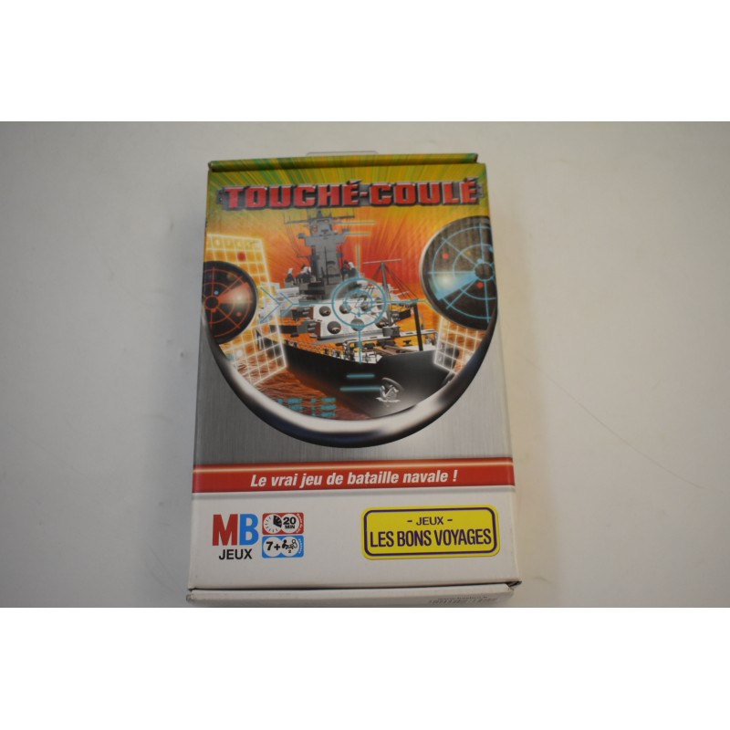 Touché Coulé Edition les bons voyages Mb jeux de société  le vrai jeu de la bataille navale