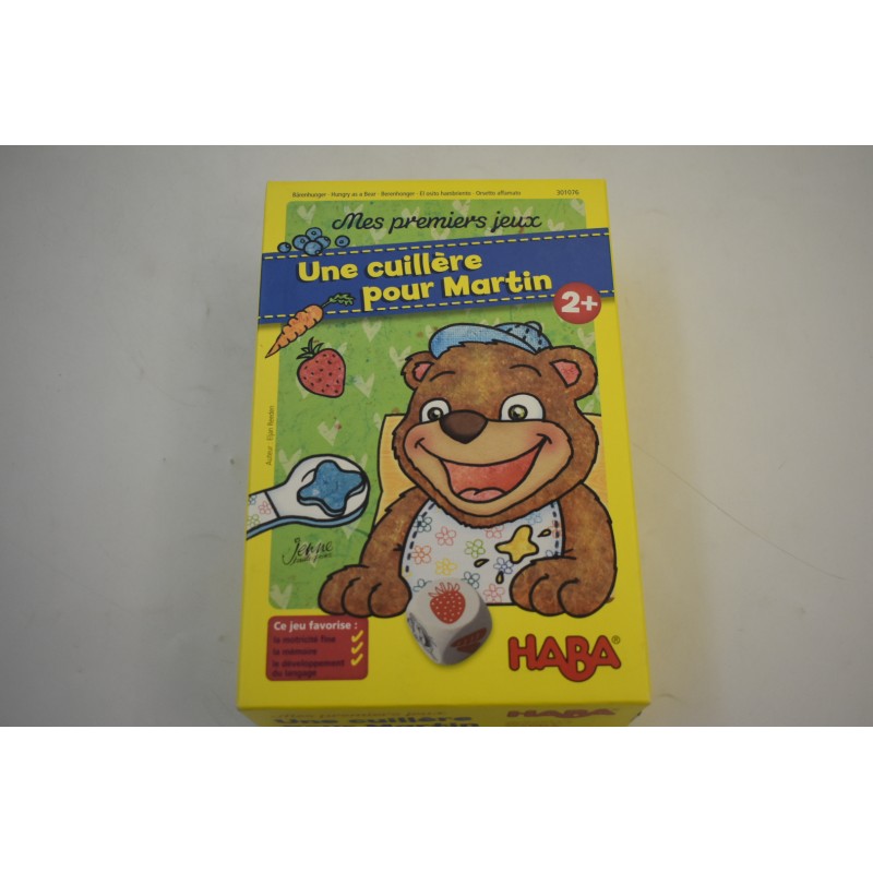 Une Cuillere pour Martin Mes premiers jeux de société Haba jeu mémoire