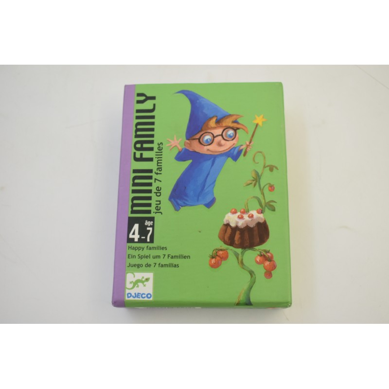 Mini family Edition djeco jeu des 7 familles jeux de société