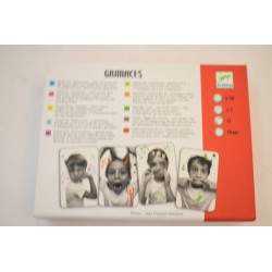 Grimaces Edition Djeco jeu de société jeux de mémoire delirant cartes