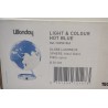 Wonday Light & Colour Hot Blue Globe Lumineux Sphere bleu blanc mappemonde décoration