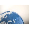 Wonday Light & Colour Hot Blue Globe Lumineux Sphere bleu blanc mappemonde décoration
