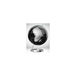 Wonday Iglobe Black Globe non lumineux sphere Noir Argent mappemonde