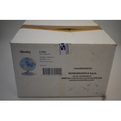 Wonday Globe Lune lumineux sphere carte 30 cm aluminium