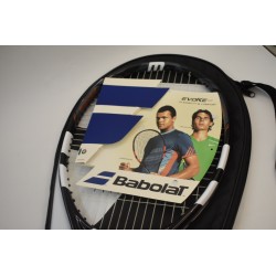 Neuve Raquette Tennis Babolat Evoke 102 Strung Grip 3 Us 4 3/8 105 Black Nadal