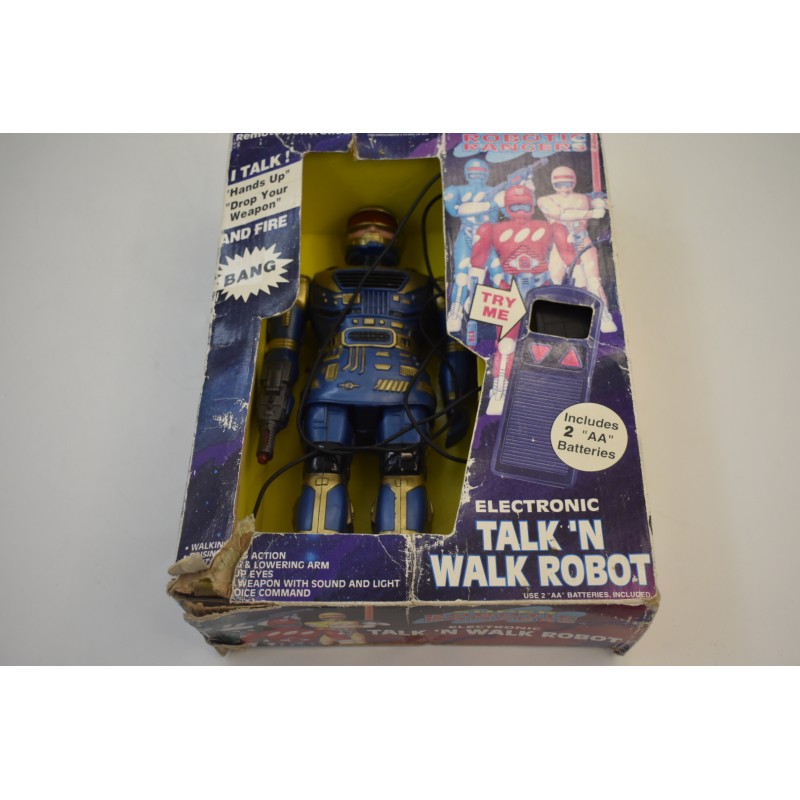 Super Robotic Rangers Electronic Talk ' N Walk Robot Soma 1994 Jouet