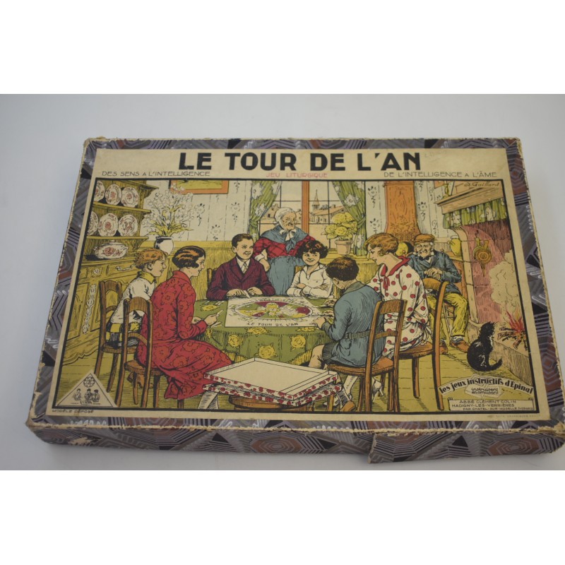 Le Tour De L'an Jeu Liturgique Les Jeux Instructifs d'Épinal Ancien Nouveaux...