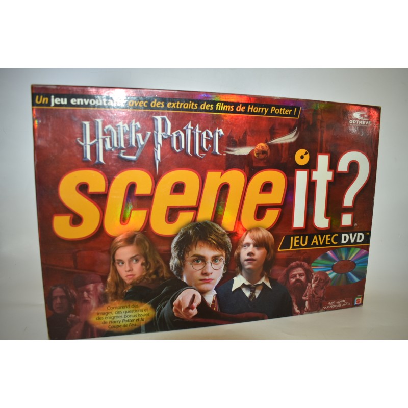 Harry Potter Scene it Jeu avec Dvd edition mattel jeux de société vidéo film optreve la coupe de feu